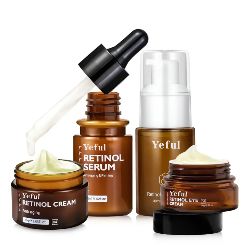Private Label Retinol Anti-Aging Whitening Skin Renewal Set
